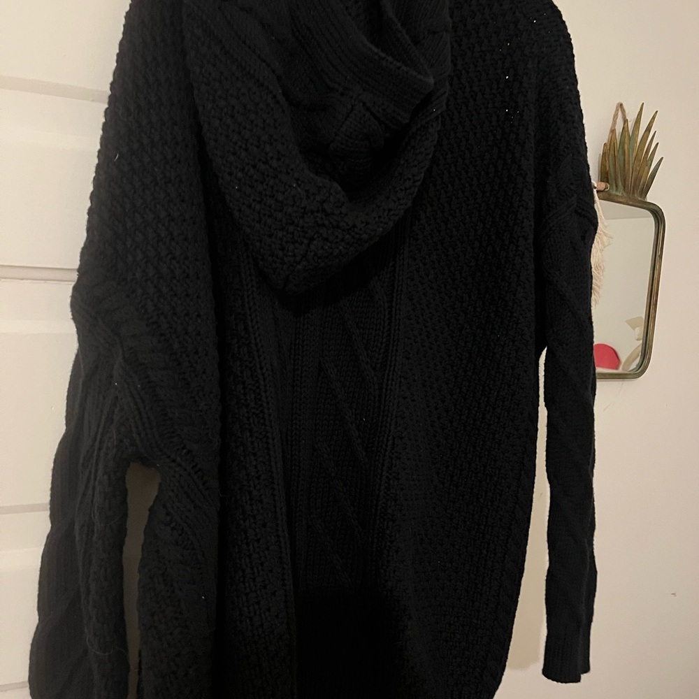 Jackson Rowe Pluto Cardigan Size Medium in Black - Picture 6 of 9